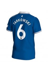 Fotbalové Dres Everton James Tarkowski #6 Domácí Oblečení 2023-24 Krátký Rukáv